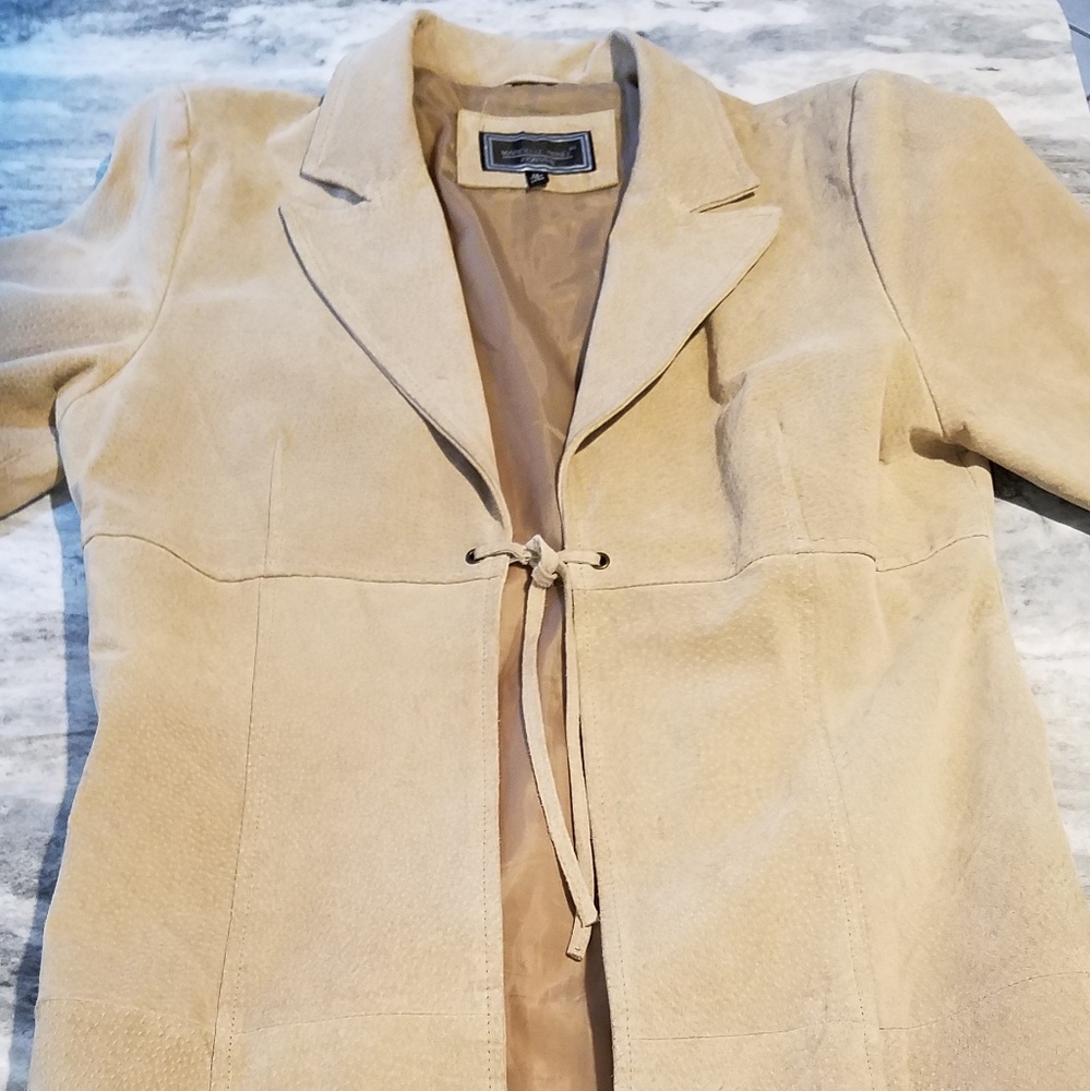 MARCELLE RENEE SOFT LEATHER JACKET